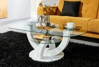 Stolkom Sp.z.o.o. Couchtisch Boston (Wohnzimmertisch, OTTOs Choice), Glastisch, Tisch