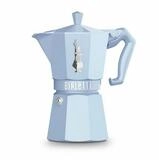 BIALETTI Teebereiter MOKA EXCLUSIVE 6TZ light blue