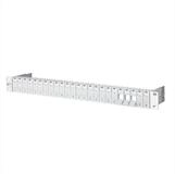 Metz Connect 19"-Panel 1HE Modultr&auml;ger leer f&uuml;r 24 Module (E-DAT oder C6A)