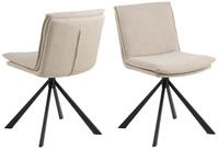 ACTONA GROUP Esszimmerstuhl Flynn Esszimmerstuhl beige.