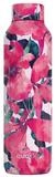 Quokkabottle Trinkflasche Quokka 630 ml PINK BLOOM Edelstahl Doppelwandig Hei&szlig; Kalt