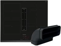 SIEMENS Kochfeld mit Dunstabzug ED651BGA7, Powerboost-Funktion, Timer,