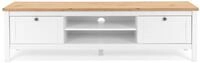 Finori TV-Board, Wei&szlig; / Artisan Oak B x H x T ca. 160 x 45 x 40 cm