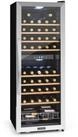 Klarstein Weink&uuml;hlschrank Vinamour 54 Duo Weink&uuml;hlschrank 148 L 54 Flaschen 2 Zonen
