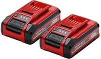 Einhell &raquo;PXC Plus Twinpack&laquo; Akku (2 St), 18 V, 4 Ah, universell verwendbar f&uuml;r