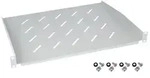 HMF Serverschrank 65499 Fachboden f&uuml;r Serverschrank, 19 Zoll,1 HE, 350 mm