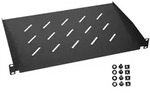 HMF Serverschrank 65499 Fachboden f&uuml;r Serverschrank, 19 Zoll, 1 HE, 300 mm