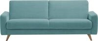exxpo - sofa fashion 3-Sitzer Samso, elegant und bequem, aktueller Cord Bezug,
