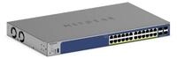 NETGEAR Smart GS728TXP - V3 - Switch - L3 Lite - Smart - 24 x 10/100/1000 (PoE