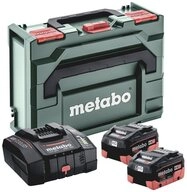 metabo 685304000 Basic Set 2 x LiHD 10 Ah Akkus mit ASC290 Ladeger&auml;t