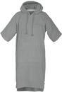 Badeponcho TOM TAILOR HOME "Surfponcho COLOR BATH" Gr. S, grau (moody grau), SM,