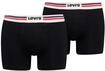 Boxershorts LEVI'S "LEVIS MEN PL SPW LOGO BOXER BRIEF ORG 2P", Herren, Gr. S,
