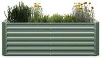 blumfeldt Hochbeet High Grow, Pflanzk&uuml;bel Outdoor Balkon au&szlig;en gro&szlig; Metall...