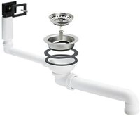 Viega Badarmatur Viega Ablaufventilset 7139.151, Kunststoff weiss, 678548