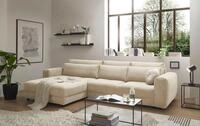 ED EXCITING DESIGN Ecksofa Barura L-Form, mit 3 Nierenkissen