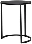 Beistelltisch Beistelltisch, NUVEN, Metall, Schwarz, &Oslash; 39 cm schwarz