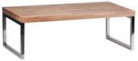 Wohnling Couchtisch WL1.458 Akazie GUNA Massiv 120 x 60 x 40 cm Wohnzimmertisch