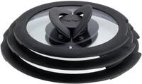 Tefal Deckel Ingenio aus Glas mit umklappbaren Griffen, 3 verschiedene Gr&ouml;&szlig;en,