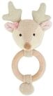 BIECO Greifspielzeug Bieco Holz Greifling Baby Rassel &Oslash; 10cm, L&auml;nge