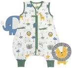 Schlummersack Kinderschlafsack Musselin Schlafsack mit F&uuml;&szlig;en, 0.5 Tog OEKO-TEX