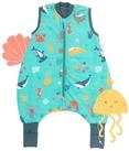 Schlummersack Kinderschlafsack Schlafsack mit F&uuml;&szlig;en und umklappbaren B&uuml;ndchen, 1.0