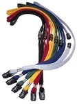 DURABLE Hinweisschild Textilband 10mm mit Sicherheitsverschluss dunkelblau VE=10