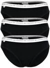 Lacoste Slip Damen Slip 3er Pack Baumwolle (Packung, 3er Pack)