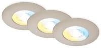 Briloner Leuchten LED Einbaustrahler 7605032, Farbsteuerung, LED fest integriert,