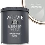 WO-WE Dachfarbe Dachfarbe Sockelfarbe Dachbeschichtung W510, 0.75-20L,