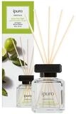 IPURO Raumduft Lime Light, 100 ml, Glasflakon mit Rattan-Holzst&auml;bchen