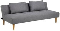 ACTONA GROUP Schlafsofa Lucca Schlafsofa inkl. 2 Kissen grau.