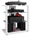 VCM Audio-Board Hifi M&ouml;bel Rack Alu Glas Phono Mediaregal Folas (1 St)