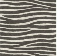 Rasch Vliestapete Zebra Felloptik - Vinyltapete Wei&szlig; Schwarz, strukturiert,