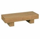 Wohnling Couchtisch WL1.439 Akazie 120 x 45 x 30 cm Massivholz Wohnzimmertisch