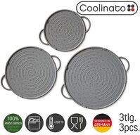 Coolinato Spritzschutz Set 3tlg Silikon