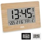 ADE Funktischuhr Digital,Tischuhr & Wanduhr mit XXL-Display, Thermometer Funkuhr mit