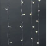 Nedis Lichterkette SmartLife WLAN-Vorhang-Lichterkette: 200 LEDs, IP65, 3m,