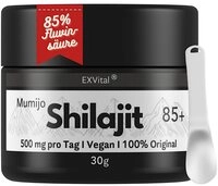 Mumijo Shilajit 85+ Harz, mit Fulvin- & Humins&auml;ure, Original Himalaya Harz, 30 g