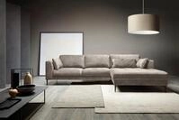 TRENDMANUFAKTUR Ecksofa Luzi, wahlweise mit Schlaffunktion & Bettkasten., L-Form,
