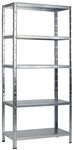 SCHULTE Regalwelt Steckregal mit 5 PowerMAX Fachb&ouml;den, 65 kg Tragkraft, 190x100x40