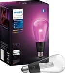 Philips Hue LED-Leuchtmittel White and Color Ambiance Lightguide Giant Edison ST72