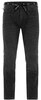 Riding Culture Motorradhose Tapered Slim Black Motorrad Jeans Knieprotektoren