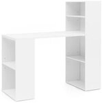 Wohnling Schreibtisch WL5.692 Regalkombination PC Tisch B&uuml;rotisch Ablage