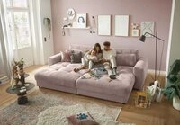 ED EXCITING DESIGN Big-Sofa Barura, mit R&uuml;ckenkissen