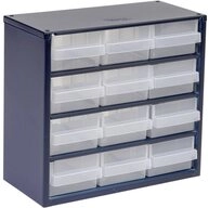 raaco Sortimentskasten raaco 612-02 Kleinteilemagazin (B x H x T) 306 x 283 x 150 mm
