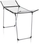 Leifheit W&auml;schest&auml;nder Standtrockner Pegasus 180 Solid Black, Trockenl&auml;nge, 105cm