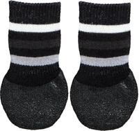 TRIXIE Pfotenschutz Hundesocken - schwarz