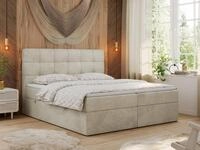 MKS M&Ouml;BEL Boxspringbett ERNI (Set, Packung, T30-Schaum, H3-Matratze, 7 H&auml;rtezonen,