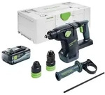 FESTOOL Akku-Kombibohrhammer KHC 18 EB-Basic Akku Kombihammer 18 V 2,6 J...