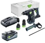 FESTOOL Akku-Kombibohrhammer KHC 18 EB-Basic Akku Kombihammer 18 V 2,6 J...